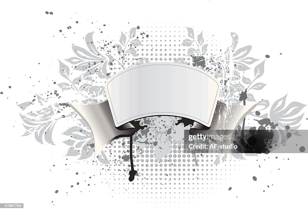 Grunge ribbon