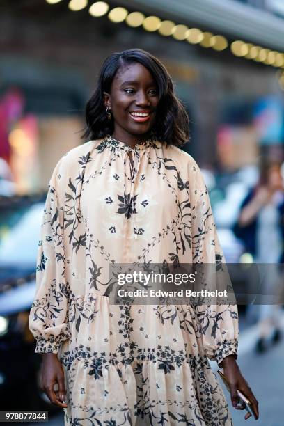 Actress Karidja Toure attends the H&M Flaship Opening Party as part of Paris Fashion Week on June 19, 2018 in Paris, France.