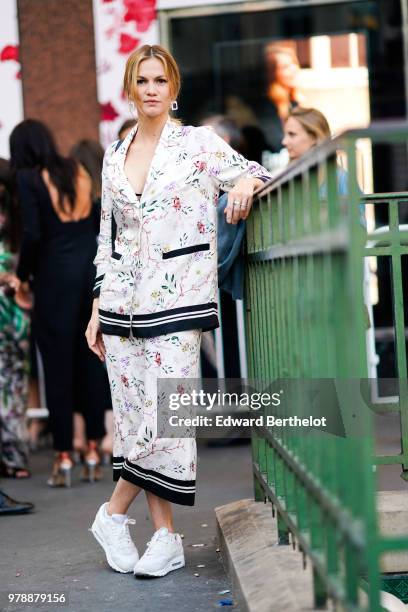 Actress Margot Bancilhon attends the H&M Flaship Opening Party as part of Paris Fashion Week on June 19, 2018 in Paris, France.