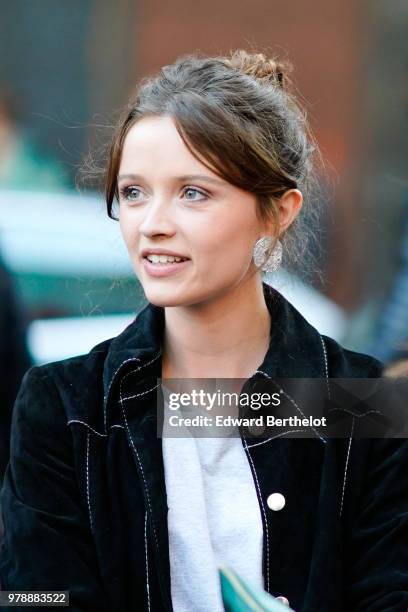 Actress Marilyn Lima attends the H&M Flaship Opening Party as part of Paris Fashion Week on June 19, 2018 in Paris, France.