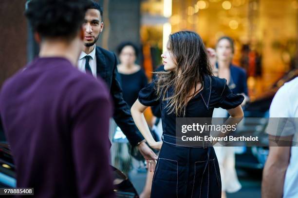 Daphne Patakia attends the H&M Flaship Opening Party as part of Paris Fashion Week on June 19, 2018 in Paris, France.