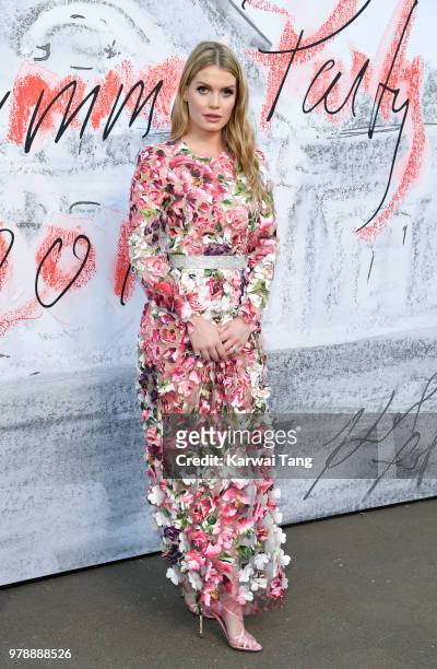 Lady Kitty Spencer attends the Serpentine Gallery Summer Party at The Serpentine Gallery on June 19, 2018 in London, England.