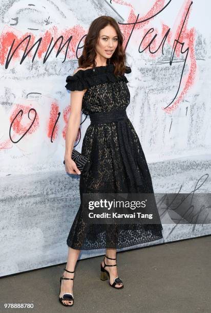 Olga Kurylenko attends the Serpentine Gallery Summer Party at The Serpentine Gallery on June 19, 2018 in London, England.