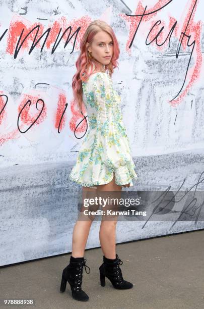 Mary Charteris attends the Serpentine Gallery Summer Party at The Serpentine Gallery on June 19, 2018 in London, England.