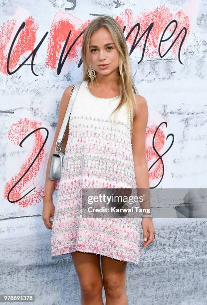 Lady Amelia Windsor attends the Serpentine Gallery Summer Party at The Serpentine Gallery on June 19, 2018 in London, England.