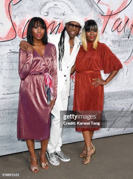 Nile Rodgers attends the Serpentine Gallery Summer Party at The Serpentine Gallery on June 19, 2018 in London, England.