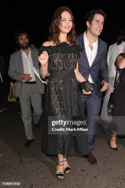 Olga Kurylenko attending the Serpentine Gallery and Chanel Summer Party 2018 on June 19, 2018 in London, England.