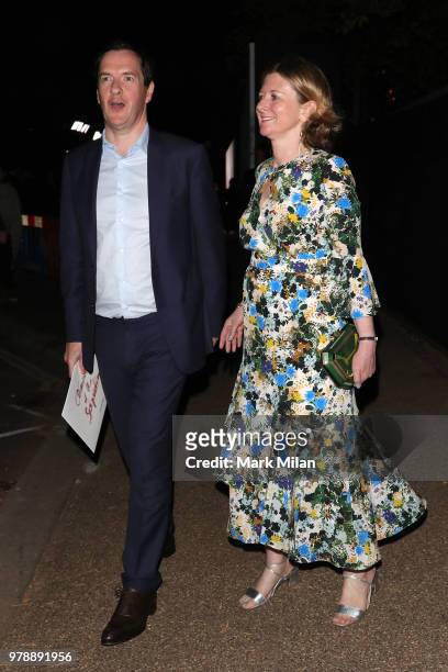 George Osborne attending the Serpentine Gallery and Chanel Summer Party 2018 on June 19, 2018 in London, England.