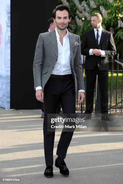 Mark-Francis Vandelli attending the Serpentine Gallery and Chanel Summer Party 2018 on June 19, 2018 in London, England.