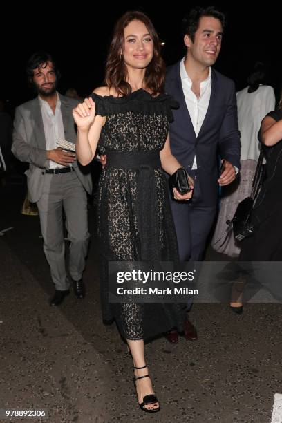 Olga Kurylenko attending the Serpentine Gallery and Chanel Summer Party 2018 on June 19, 2018 in London, England.