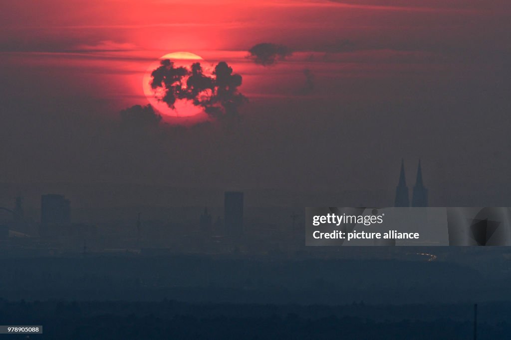 Sunset in Bergisch Gladbach