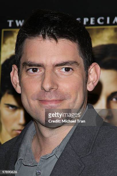 Chris Weitz attends "The Twilight Saga: New Moon" DVD release party held at Walmart on March 19, 2010 in Santa Clarita, California.