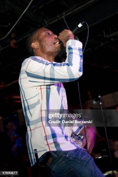 Chiddy Bang performs at the Crush Management showcase during the third day of SXSW on March 19, 2010 in Austin, Texas.