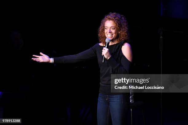 Michelle Wolf performs onstage during Lincoln Center Corporate Fund's Stand Up & Sing for the Arts at Alice Tully Hall on June 19, 2018 in New York...