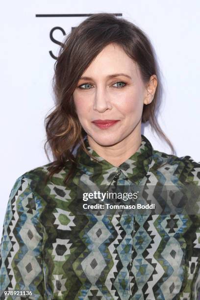 Vera Farmiga attends the Premiere Of Sony Pictures Classics' "Boundaries" at American Cinematheque's Egyptian Theatre on June 19, 2018 in Hollywood,...