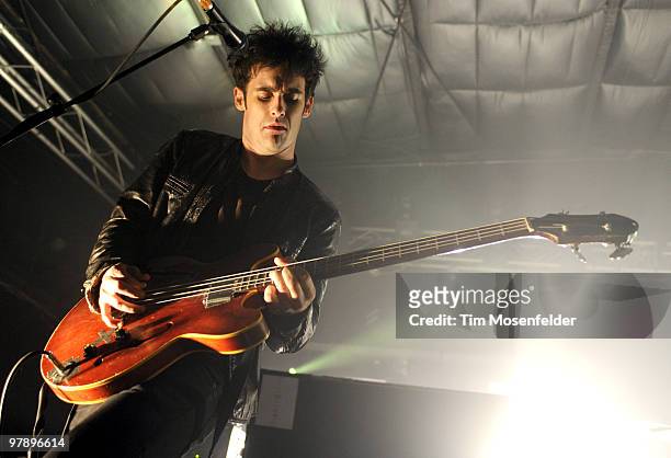 Robert Levon Been of Black Rebel Motorcycle Club performs at La Zona Rosa as part of Day Three of SXSW 2010 on March 19, 2010 in Austin, Texas.