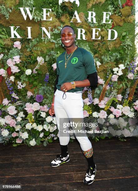 Uche Uba at We Are Kindred Resort Collection Launch at E.P. & L.P. On June 19, 2018 in West Hollywood, California.