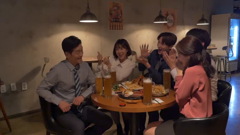 Boss Cheering 222 Korean Lifting Arms Stock Videos, Footage, & 4K Video Clips - Getty ...