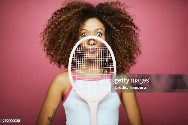 beautiful young woman with afro, summer time. - fab fragment stock pictures, royalty-free photos & images