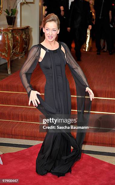 Lisa Seitz attends the Gala Spa Award at Brenner's Park Hotel on March 20, 2010 in Baden Baden, Germany.