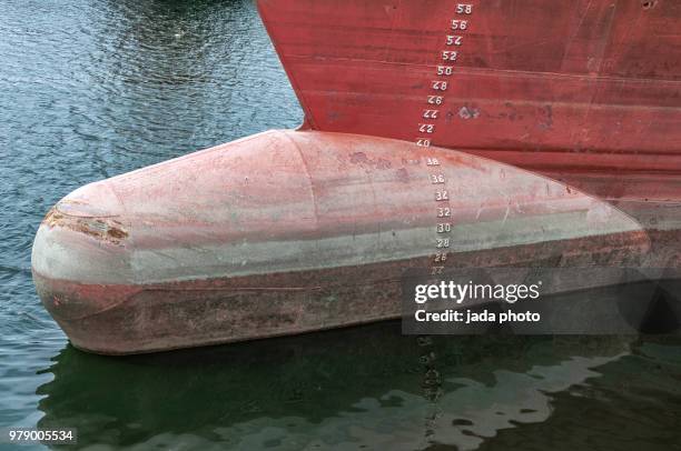 big ship's bow of a dutch fish trawler - big fish stock pictures, royalty-free photos & images