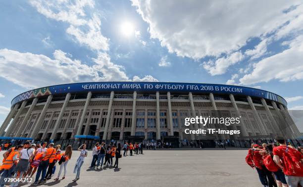 General view on the Luzhniki Stadium during the 2018 FIFA World Cup Russia group F match between Germany and Mexico at Luzhniki Stadium on June 17,...