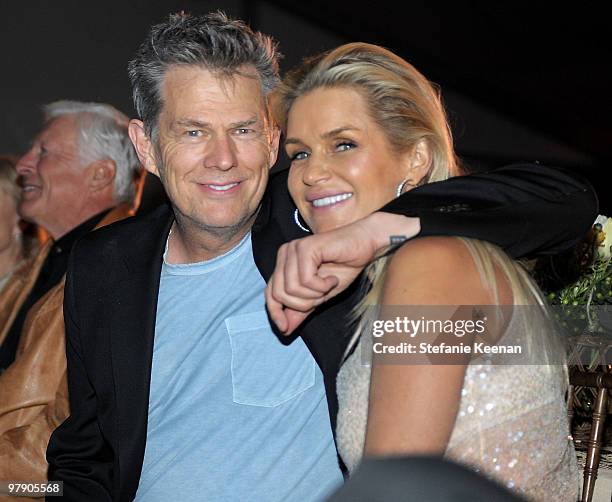 Producer David Foster and Yolanda Hadid attend the Celebrity Fight Night XVI Founder's Dinner held at JW Marriott Desert Ridge Resort on March 19,...