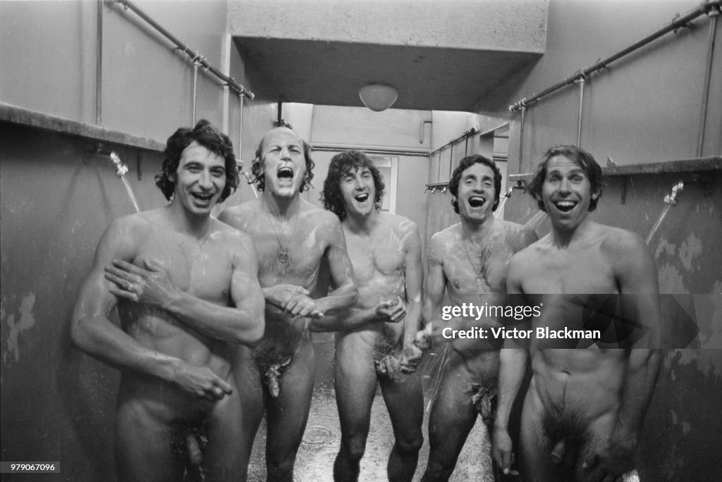 QPR players singing in the showers