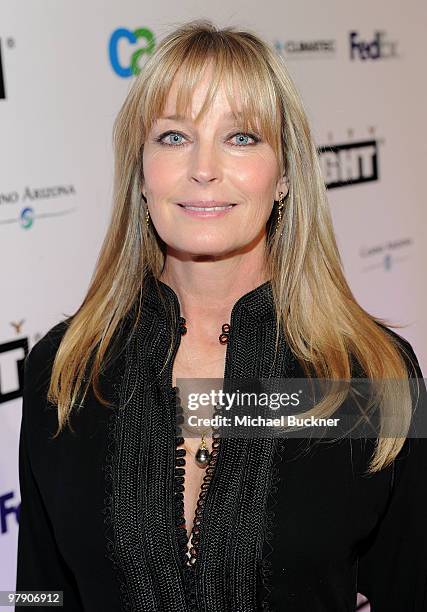 Actress/model Bo Derek attends Celebrity Fight Night XVI on March 20, 2010 at the JW Marriott Desert Ridge in Phoenix, Arizona.