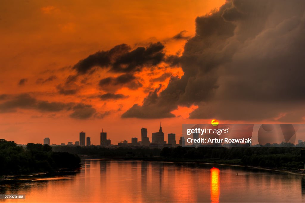 Warsaw Sunset