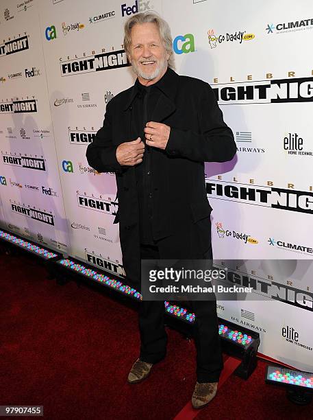 Musician/actor Kris Kristofferson attends Celebrity Fight Night XVI on March 20, 2010 at the JW Marriott Desert Ridge in Phoenix, Arizona.