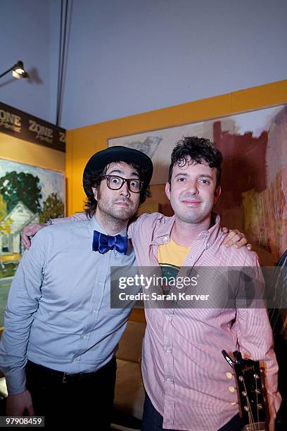 Sean Lennon at the ZonePerfect Live.Create.Lounge during the SXSW Festival on March 19, 2010 in Austin, Texas.