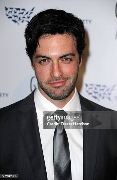 Actor Reid Scott arrives at the 24th Genesis Awards held at the Beverly Hilton Hotel on March 20, 2010 in Beverly Hills, California.