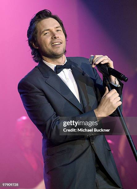 Michael Johns performs at Celebrity Fight Night XVI on March 20, 2010 at the JW Marriott Desert Ridge in Phoenix, Arizona.