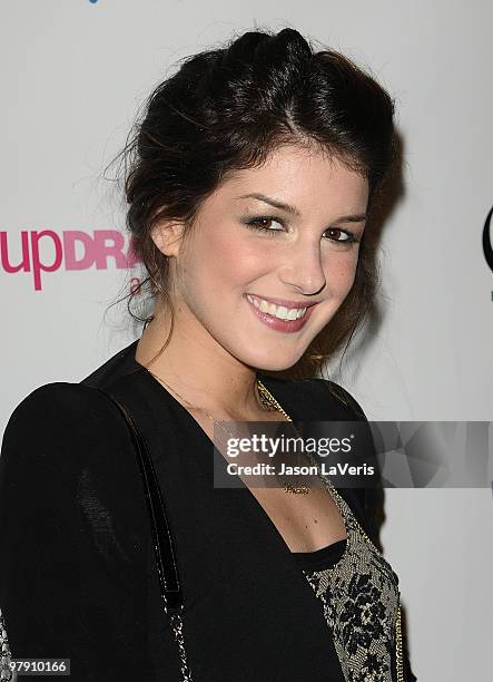 Actress Shenae Grimes attends the "SING!" concert benefitting Camp Ronald McDonald at the Orpheum Theatre on March 20, 2010 in Los Angeles,...