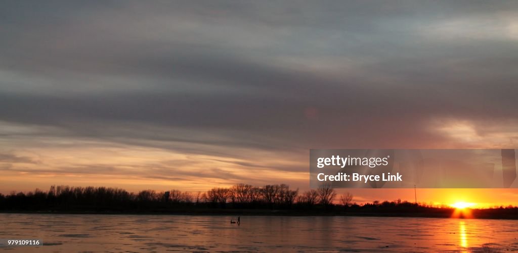 Frozen Sunset