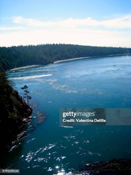 deception pass, wa - deception pass stock pictures, royalty-free photos & images