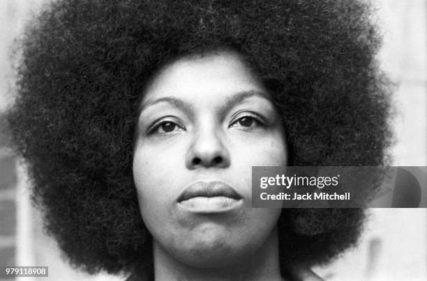 Singer Roberta Flack photographed in June 1971.