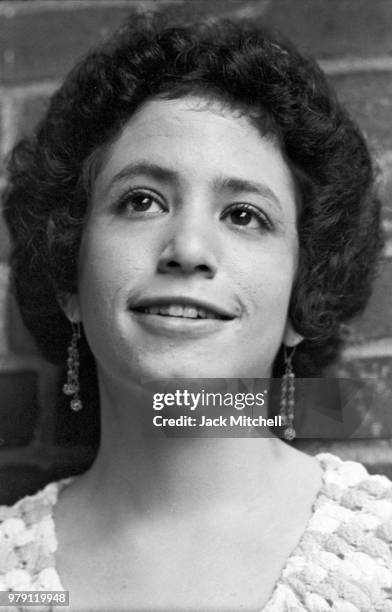 Singer Janis Ian photographed in June 1971.