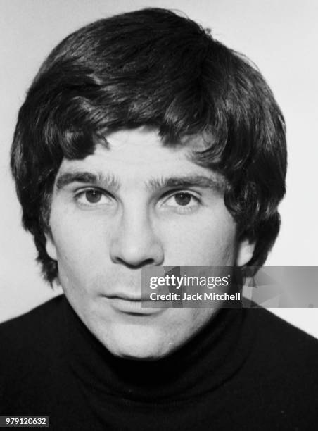 Playwright David Mamet on the set of 'American Buffalo' on Broadway in 1977.