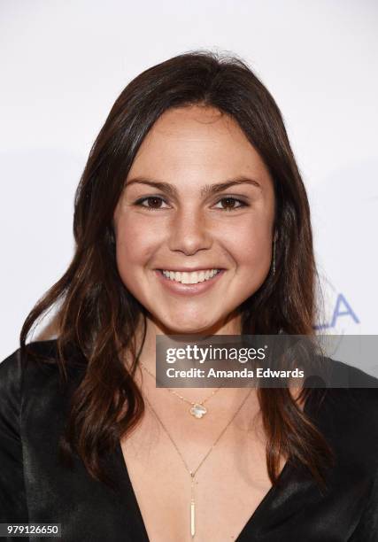 Entrepreneur Nicole Cogan arrives at Circle 8 Productions Season 2 Premiere of "This Is LA" at Yamashiro Hollywood on June 19, 2018 in Los Angeles,...