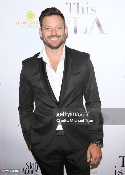 Robert Parks-Valletta attends the Season 2 premiere of "This Is LA" held at Yamashiro Hollywood on June 19, 2018 in Los Angeles, California.