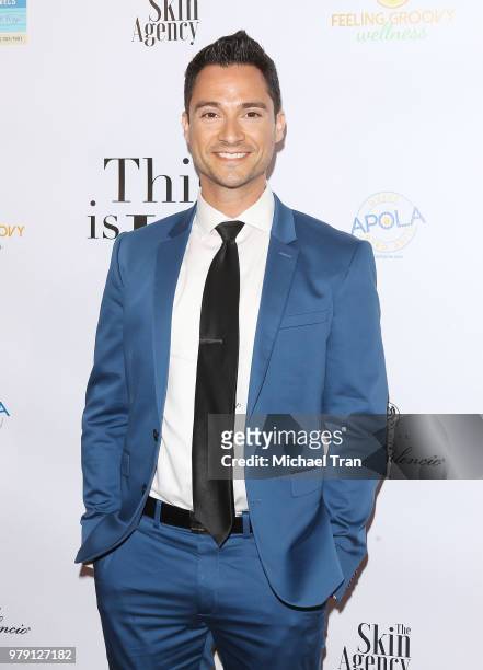 Adam Kruger attends the Season 2 premiere of "This Is LA" held at Yamashiro Hollywood on June 19, 2018 in Los Angeles, California.