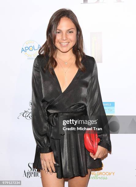 Nicole Cogan attends the Season 2 premiere of "This Is LA" held at Yamashiro Hollywood on June 19, 2018 in Los Angeles, California.