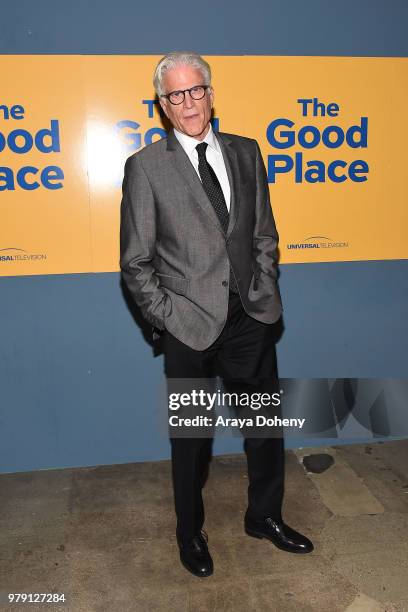 Ted Danson attends Universal Television's FYC "The Good Place" at UCB Sunset Theater on June 19, 2018 in Los Angeles, California.