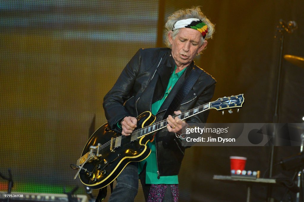 Rolling Stones Perform At Twickenham Stadium