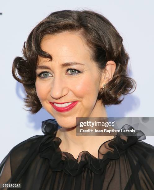 Kristen Schaal attends the Premiere Of Sony Pictures Classics' 'Boundaries' at American Cinematheque's Egyptian Theatre on June 19, 2018 in...