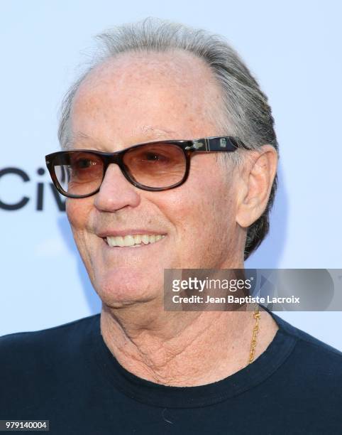 Peter Fonda attends the Premiere Of Sony Pictures Classics' 'Boundaries' at American Cinematheque's Egyptian Theatre on June 19, 2018 in Hollywood,...