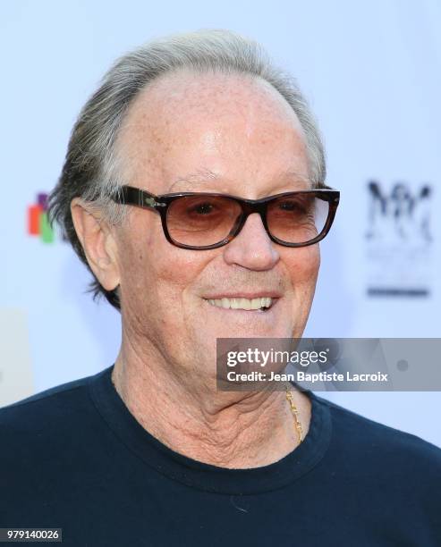 Peter Fonda attends the Premiere Of Sony Pictures Classics' 'Boundaries' at American Cinematheque's Egyptian Theatre on June 19, 2018 in Hollywood,...