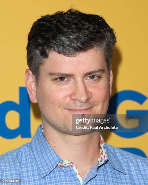 Producer Michael Schur attends the FYC screening of Universal Television's "The Good Place" at UCB Sunset Theater on June 19, 2018 in Los Angeles,...